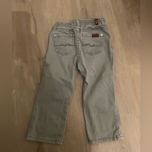 7 for all mankind toddler boys straight leg jeans size 24m pants